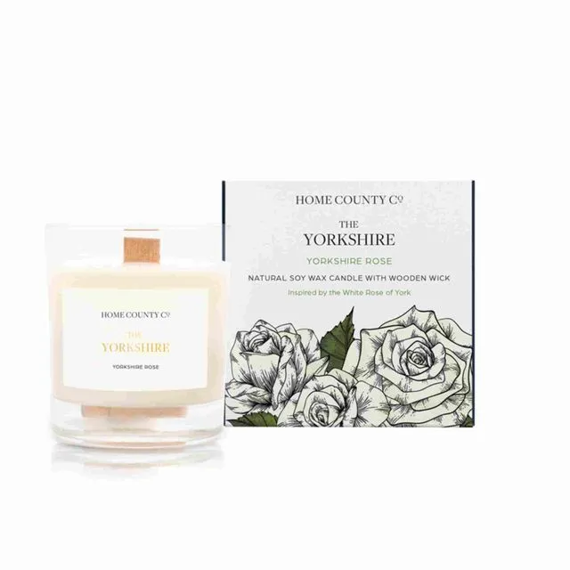 The Yorkshire - Yorkshire Rose Soy Candle