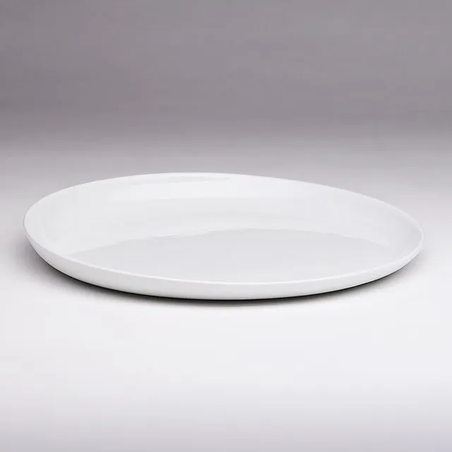 EVA platter - white porcelain