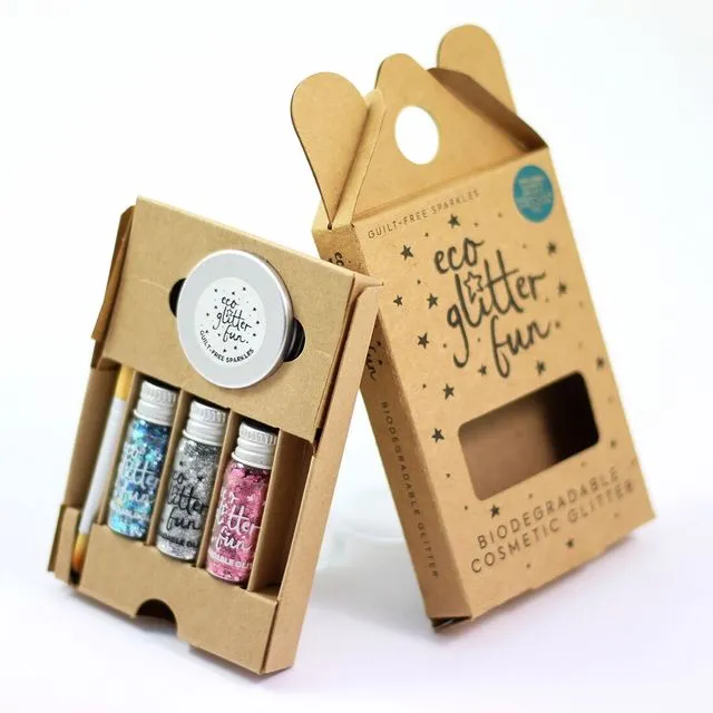Eco Glitter Fun 3pcs Sparkle Blends 2 Boxed Kit