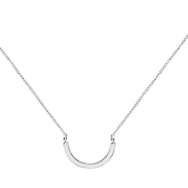 Arc Necklace - Silver