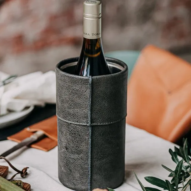 "The Savage Cooler" Leather Wine Cooler