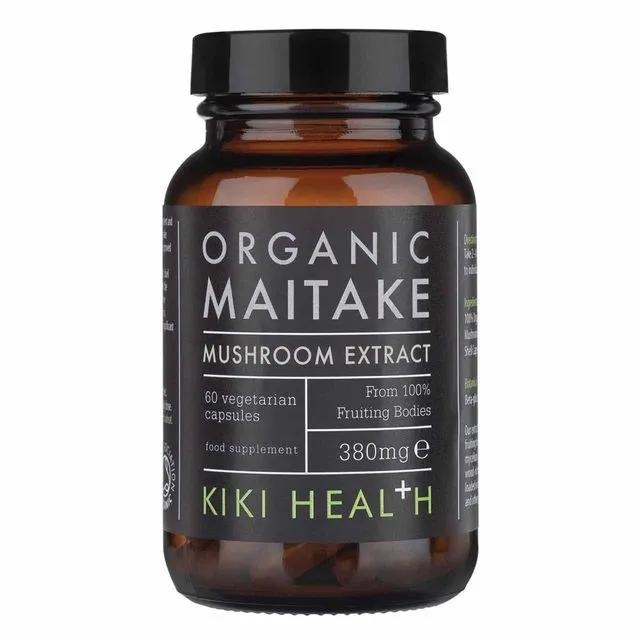 KIKI Health Organic Maitake Extract Mushroom - 60 Vegicaps