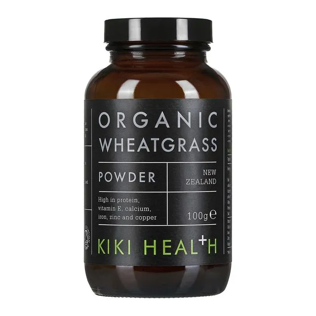 KIKI Health Organic Premium Wheatgrass Powder - 100g