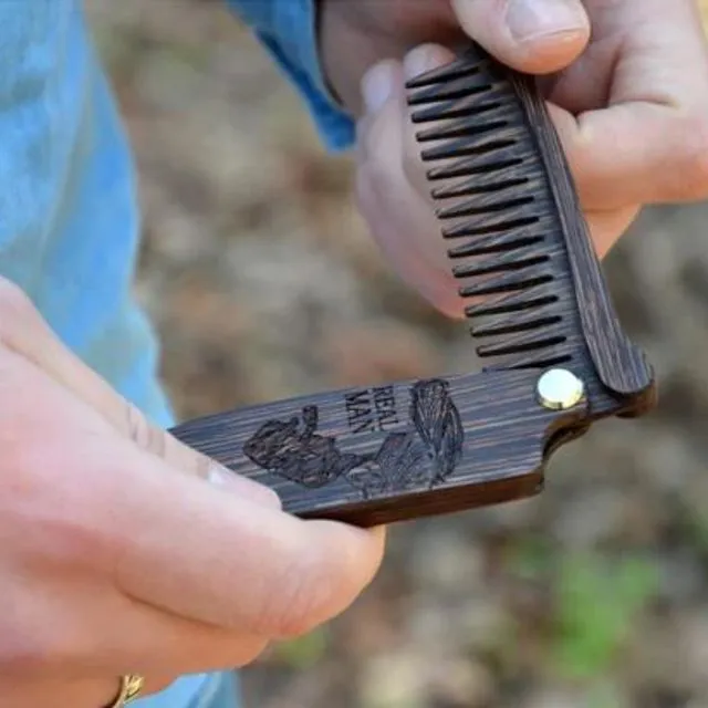 Wooden Comb For Beard Wenge