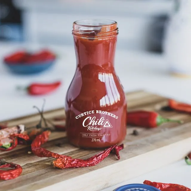Curtice Brothers Organic Chilli Ketchup- 6 Pack