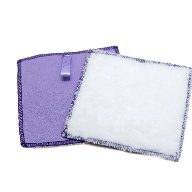 Set of 5 Double-face Microfiber Cleansing Pads