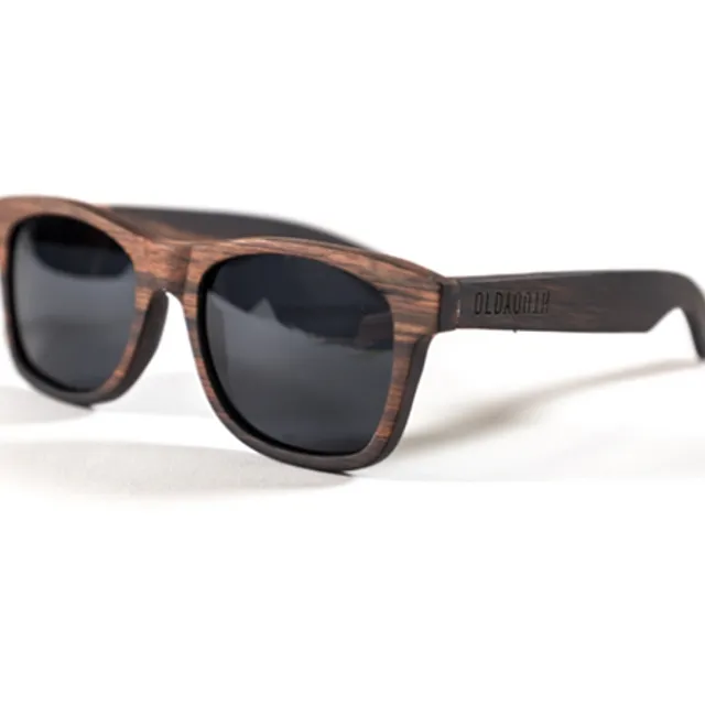 Ebony Wood Wayfarer Sunglasses - Old Youth