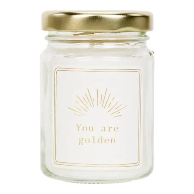 YOU ARE GOLDEN SCENTED CANDLE (MINI)