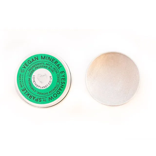 Vegan Mineral Eyeshadow - Sparkle - Refillable Tin (2g)