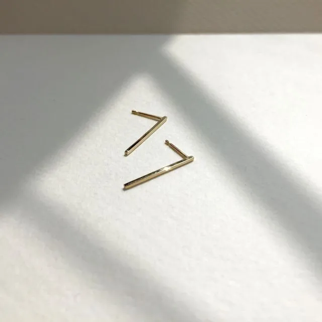 Recycled Gold Lina Studs