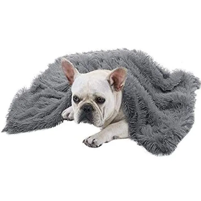 Ultra Soft Pet Blanket - Dark Grey - Large