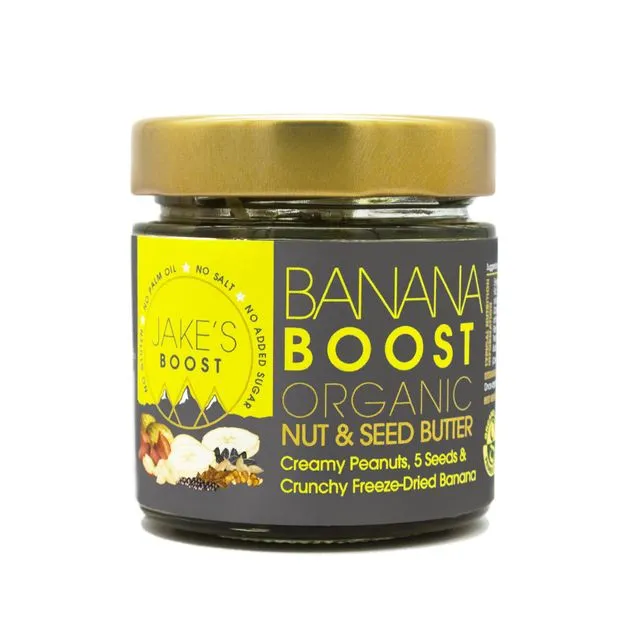Jake's Boost Banana Boost Nut and Seed Butter