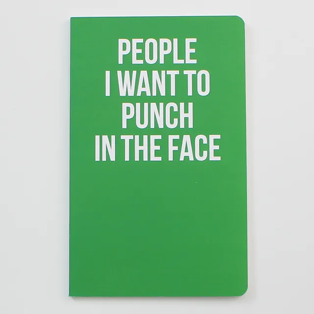People I want to Punch in the Face Notebook (WAN18206)