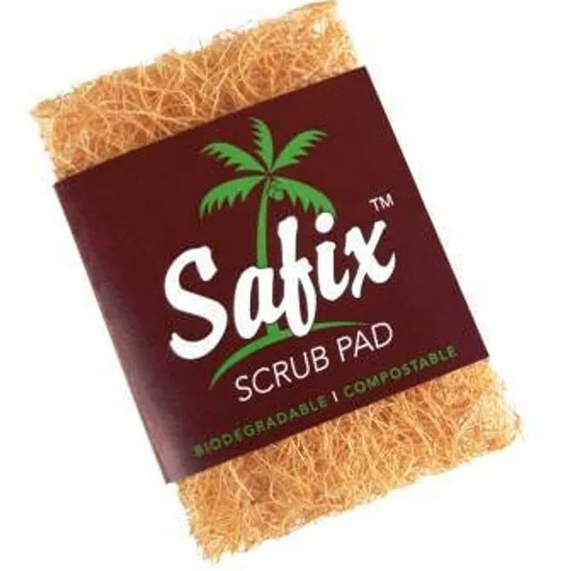 Safix Coconut Fibre Scrub Pad standard size