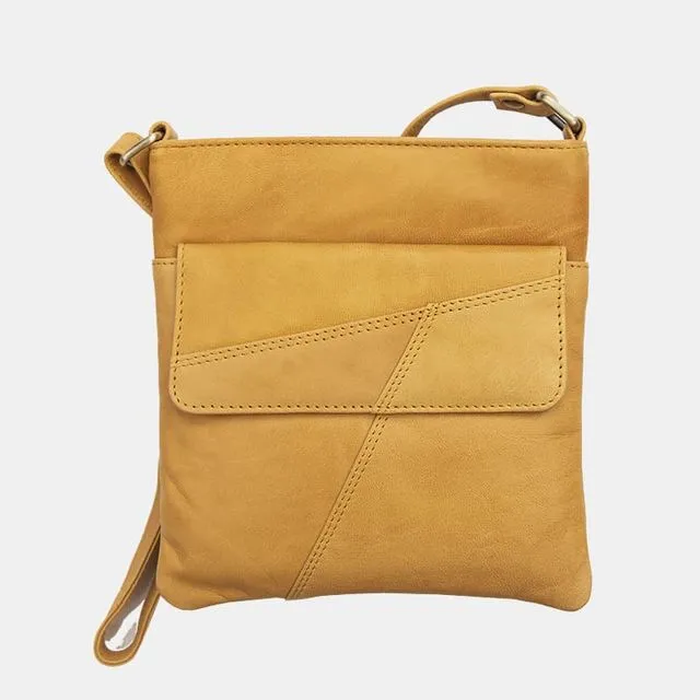 Crumble Zip Top Bag Mustard - 6550