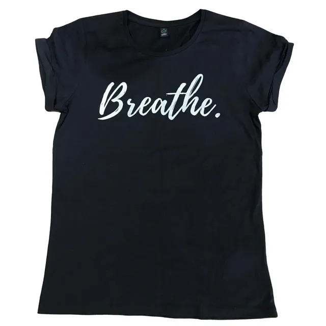 Breathe Slogan T-Shirt