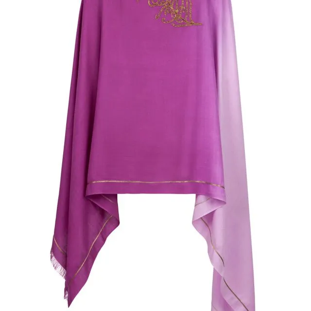 Angel Chameul Pink (Ombré) Wrap Scarf for Love, Passion & Relationships