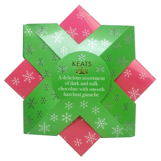 Christmas Chocolate Treat Star Gift Box