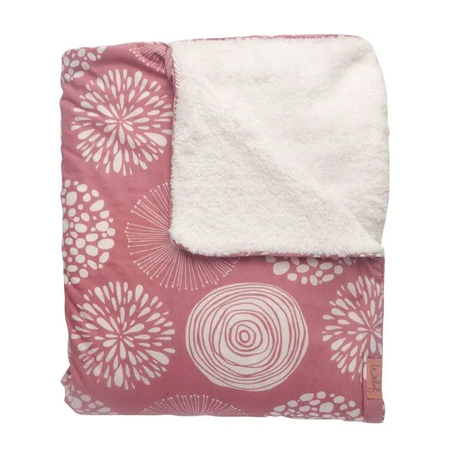 Tuck-Inn® baby blanket Sparkle Rose
