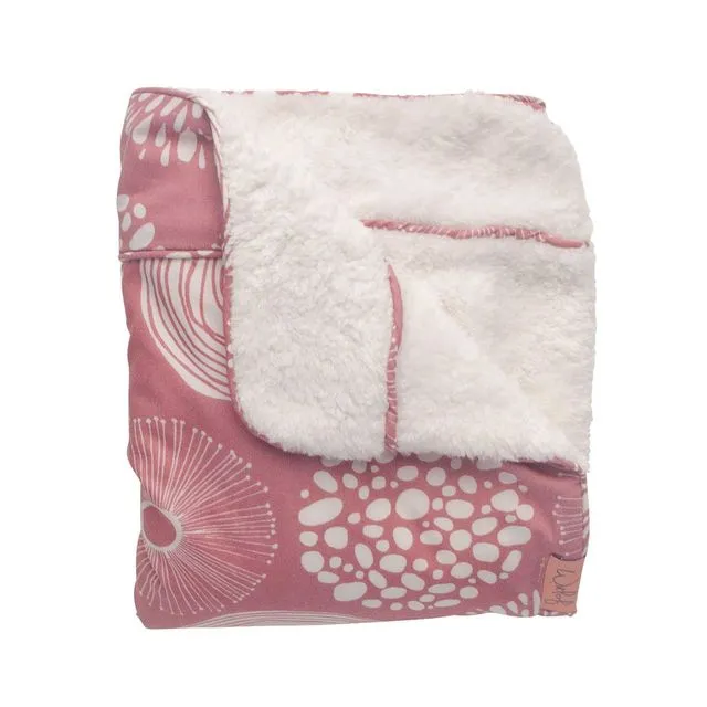 Tuck-Inn® bassinet blanket Sparkle Rose