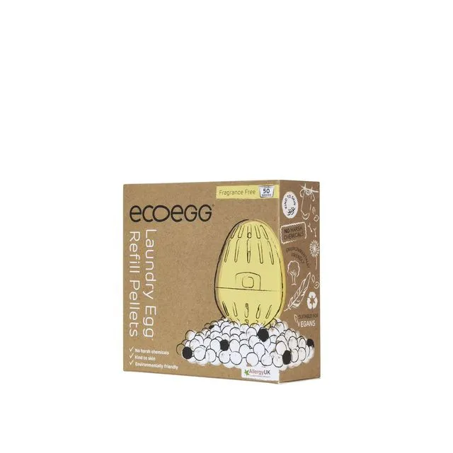 ecoegg Laundry Egg Refills Fragrance Free x 12