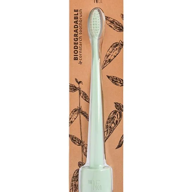 Bio Toothbrush ™ River Mint + Toothbrush Stand