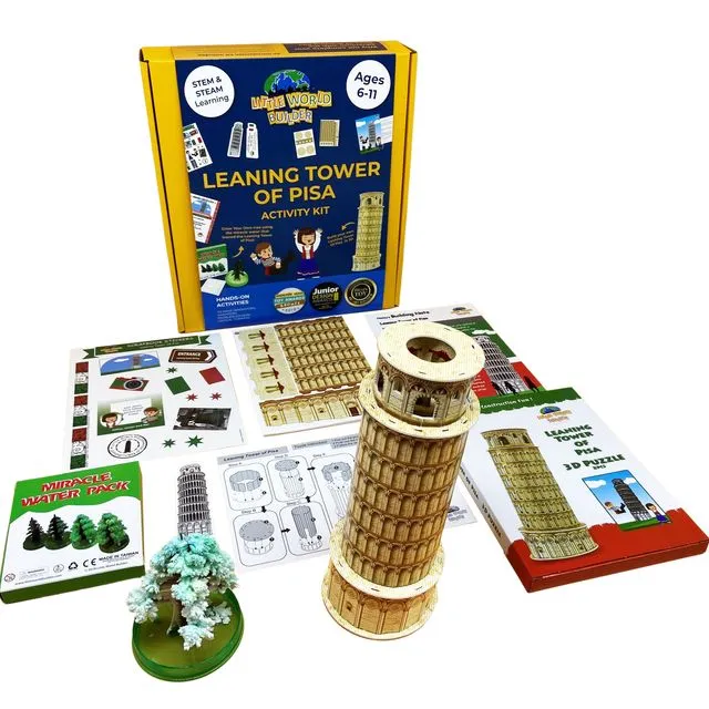 Leaning Tower of Pisa Activity Kit