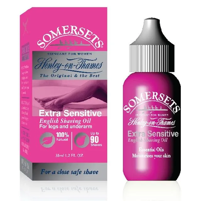 Somersets Extra Sensitive Shaving Oil for Women (Legs) 35ml (pack of 6)