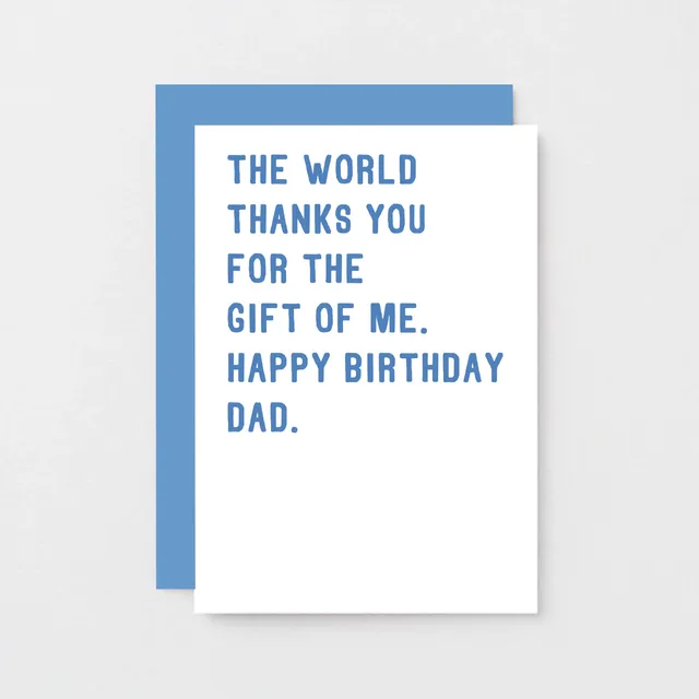 Thanks Dad Birthday Card | SE2022A6