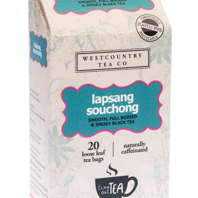 Time Out Tea Lapsang Souchong 20 T'Bags - case of 6