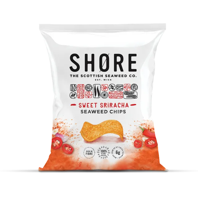 Seaweed Chips – Sweet Sriracha Chilli 24X25g