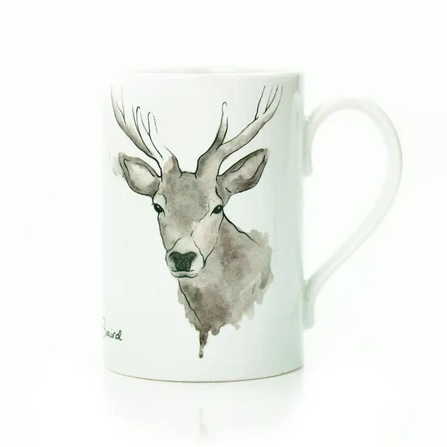 Highland Stag Porcelain Mug