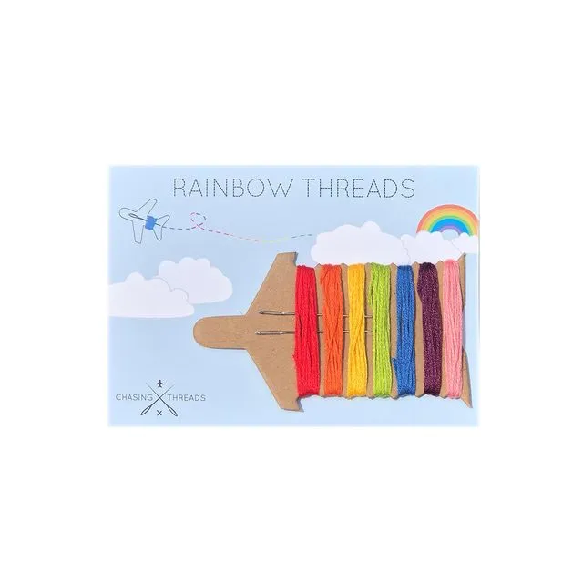 Rainbow Threads Pack of 12