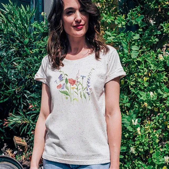 Field Flowers Speckled T-shirt
