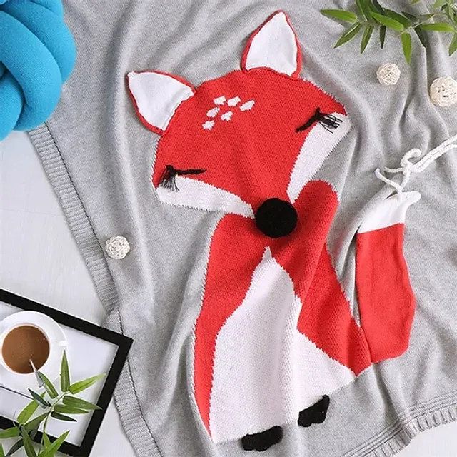 Friendly Fox Blanket