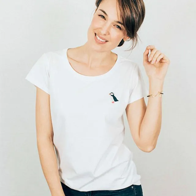 Puffin Basic T-shirt White