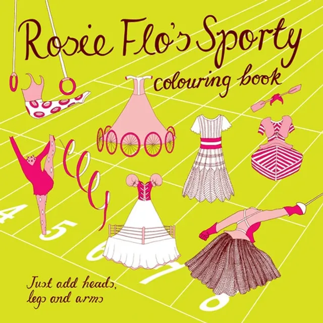 ROSIE FLO'S SPORTY COLOURING BOOK