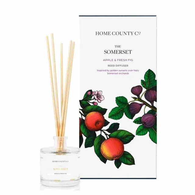 The Somerset - Apple & Fresh Fig 100ml Reed Diffuser