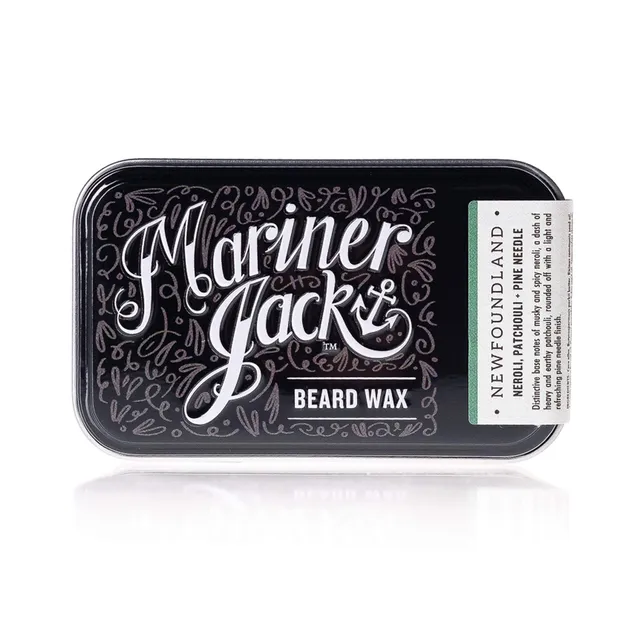 Newfoundland Beard and Moustache Wax - neroli, patchouli and pine - pack of 6