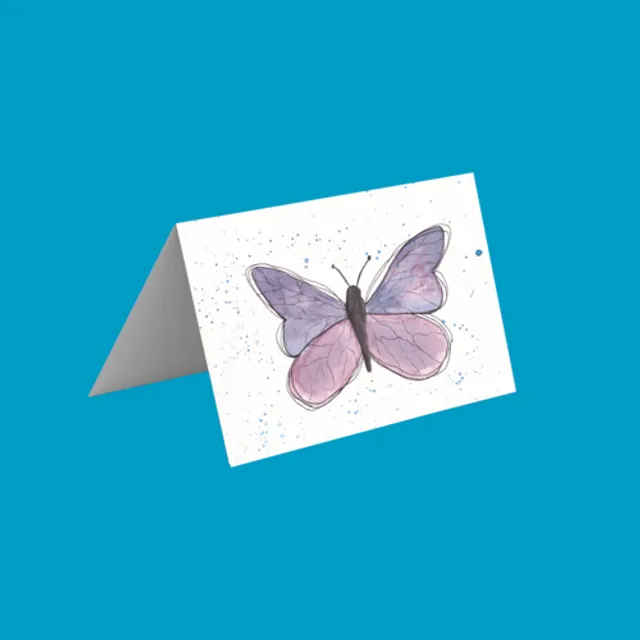 Ellie's Butterfly Greetings Card
