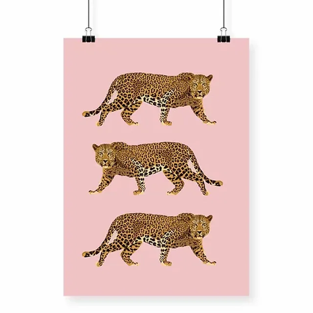 Leopard Body Pattern Art Print