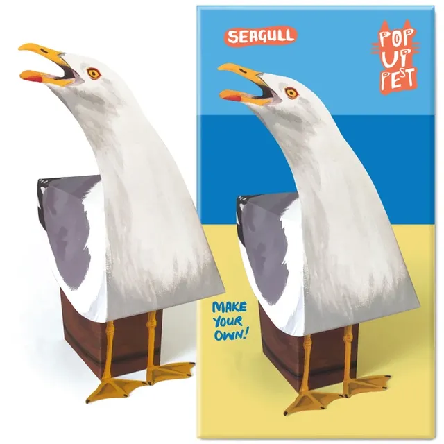 POP UP PET SEAGULL pack of 6