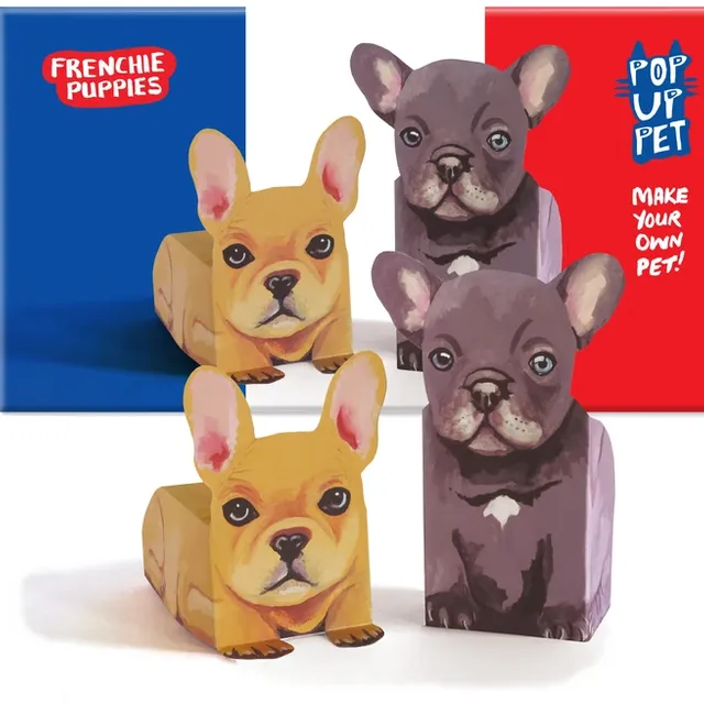 POP UP PET FRENCHIE PUPPIES pack of 6