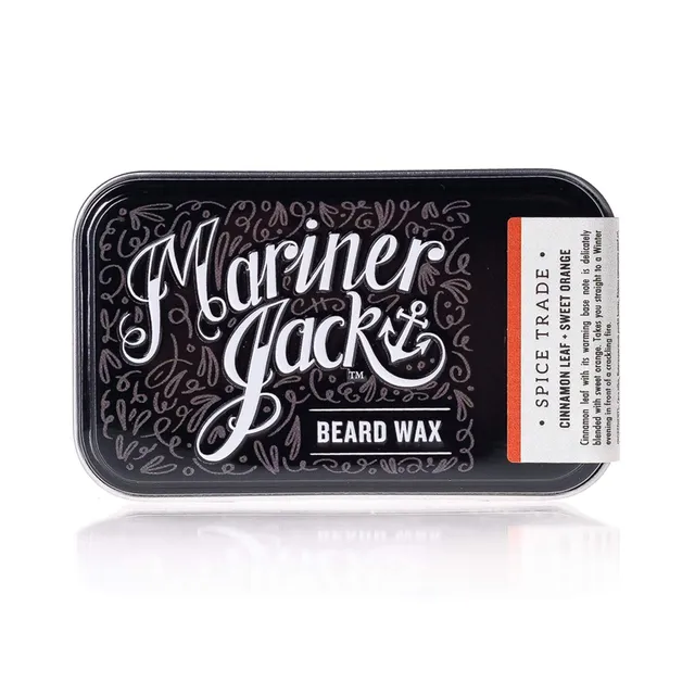 Spice Trade Beard and Moustache Wax - cinnamon leaf and sweet orange - pack of 6