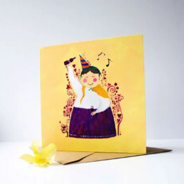 Babuszka Greeting Cards - Party