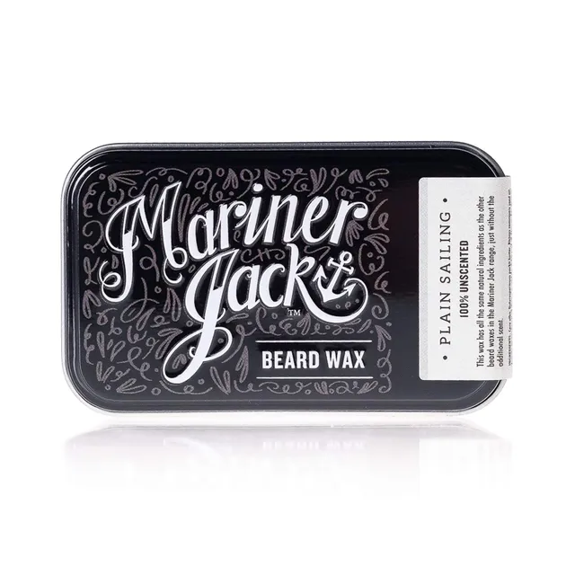 Plain Sailing Beard and Moustache Wax - unscented - pack of 6