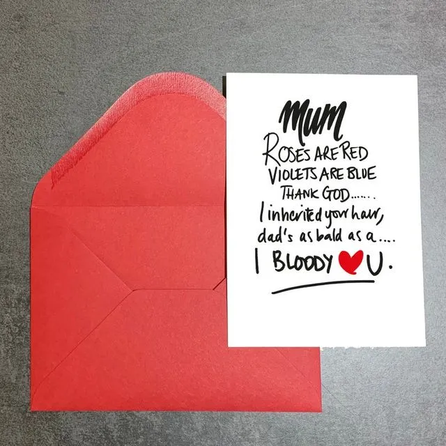 Funny Mum Greeting Card