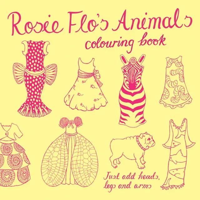 ROSIE FLO'S ANIMALS COLOURING BOOK