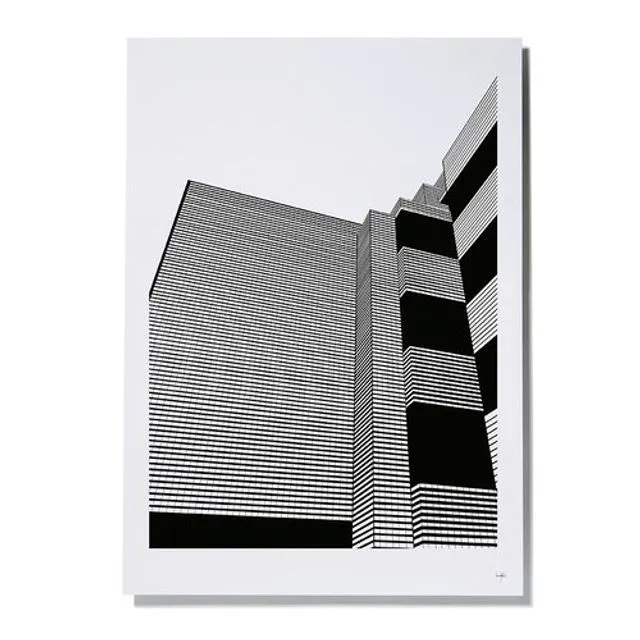 A2 Screen print: Tokyo Builds
