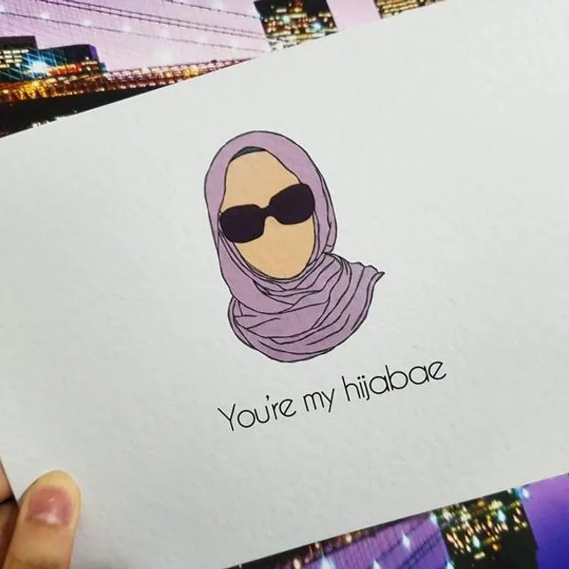 Hijabae Greeting Card